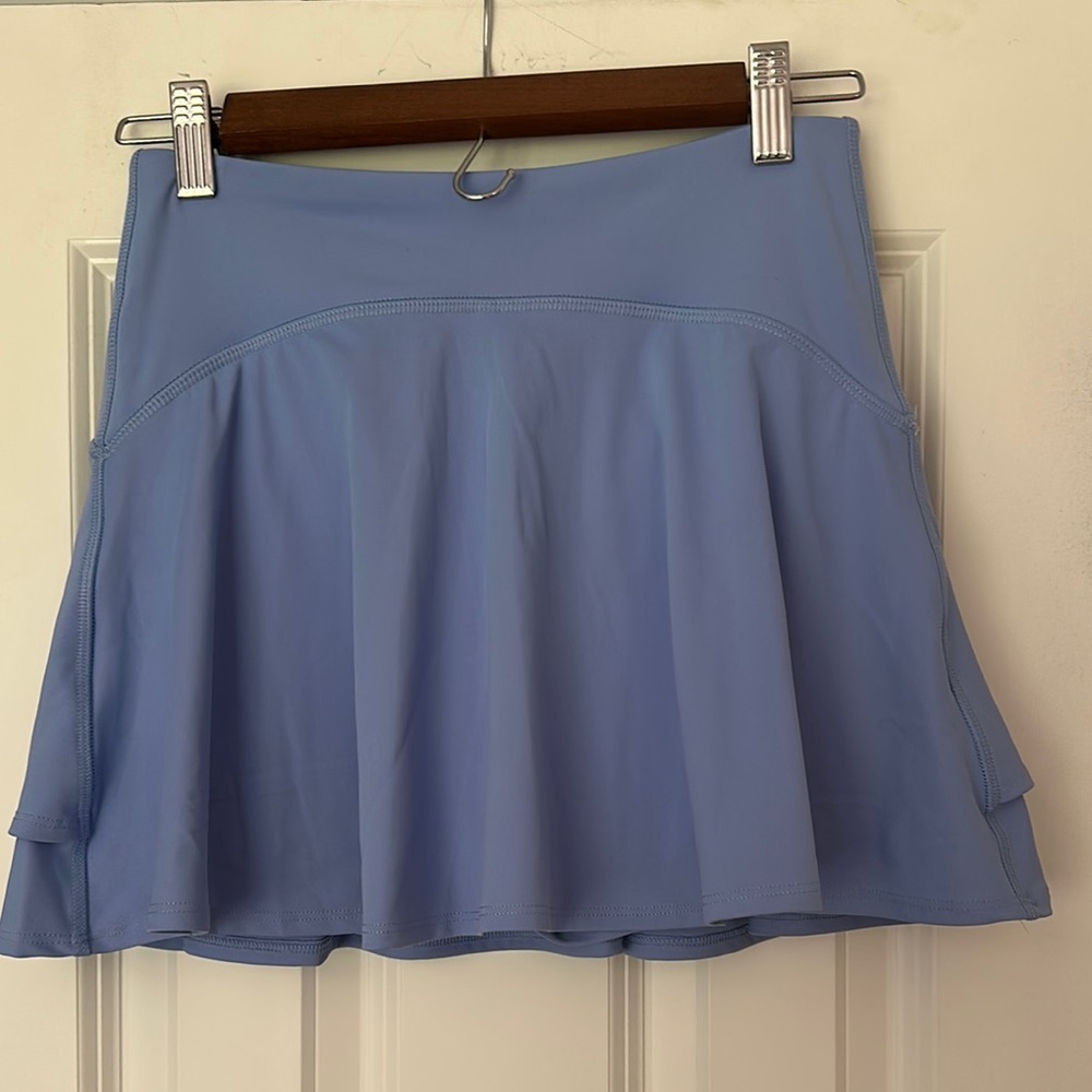 Old Navy Women's Mini Skirt in Soft Blue